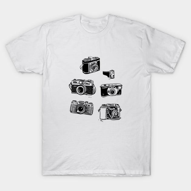 Cameras T-Shirt by Das Brooklyn